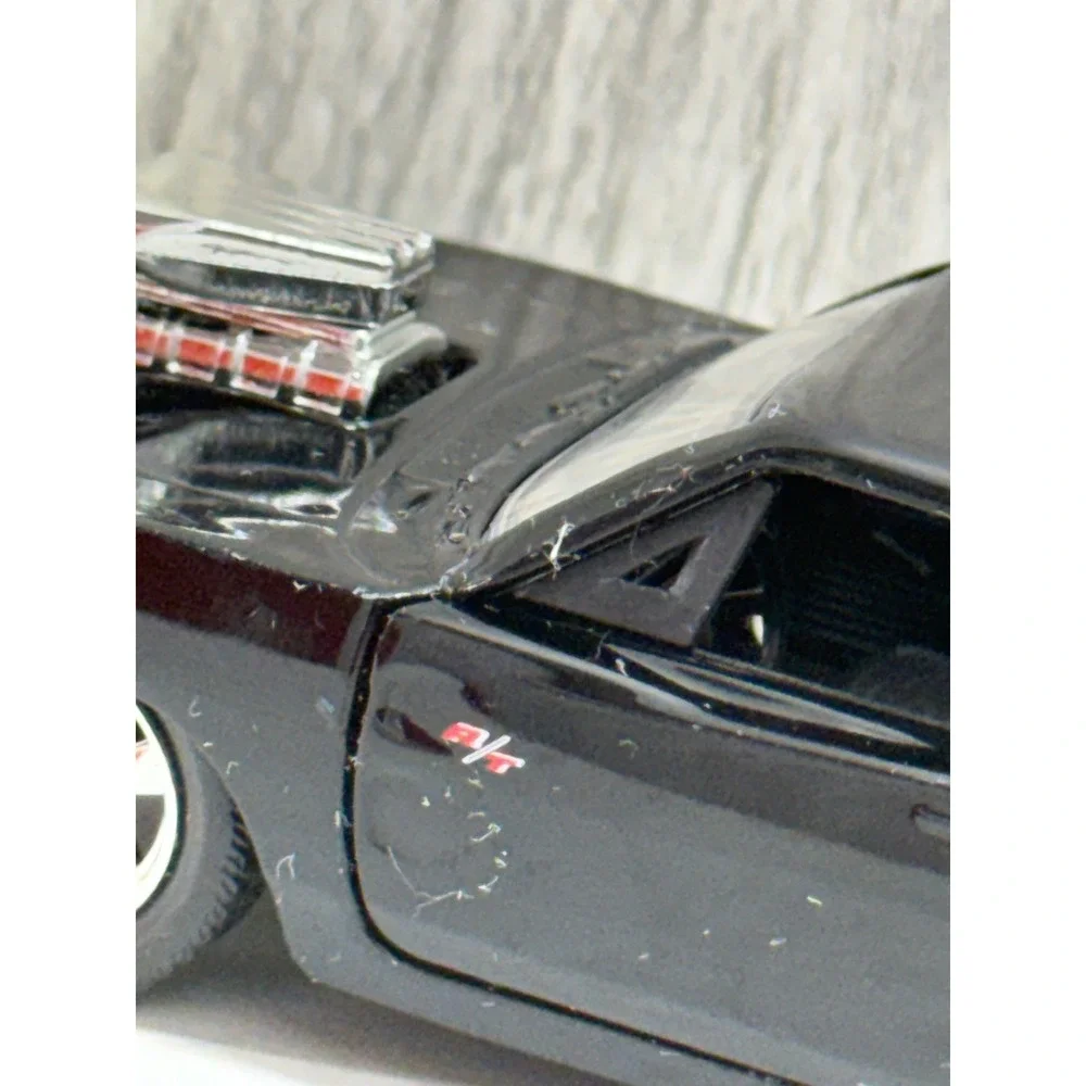 Jada Toys Fast & Furious Dom Dodge Charger RT Black Diecast 1/24 Scale 97042